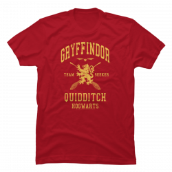gryffindor quidditch team shirt